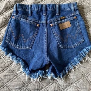 Free People Wrangler Heritage Denim Short